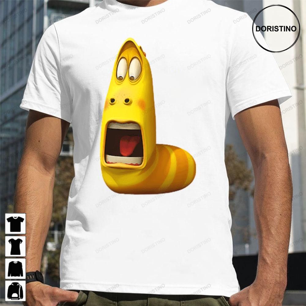 Wow Yellow Larva Cartoon Limited Edition T-shirts